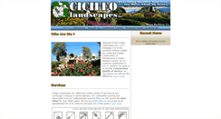 Desktop Screenshot of cicileo.com