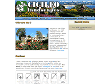 Tablet Screenshot of cicileo.com